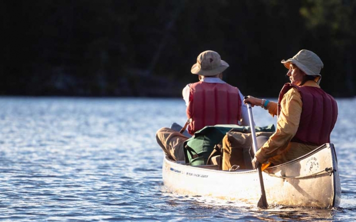 canoeing trip for adults in northern minnesota